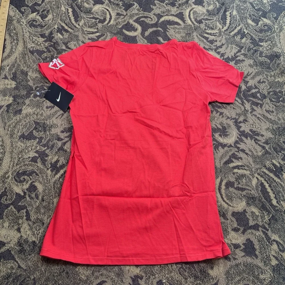 Nike Portland Thorns Women's Red Home T Shirt Size Medium New Athletic Cut